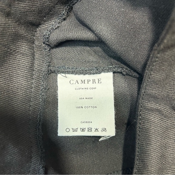 WORKHALL Black Crop Zip Back Top Size L - Picture 4 of 7